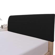 Capa de cabeceira de cama Easy-Going Stretch Jacquard Queen Black