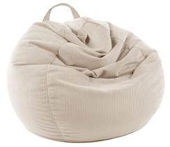 Capa de cadeira Bean Bag de armazenamento de animais de pelúcia LPMOERA Cream Capa de cadeira Bean Bag de armazenamento de animais de pelúcia LPMOERA Cream