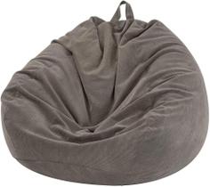 Capa de cadeira Bean Bag Nobildonna Corduroy 200L (marrom claro) Capa de cadeira Bean Bag Nobildonna Corduroy 200L (marrom claro)
