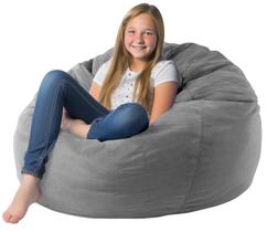 Capa de cadeira Bean Bag para armazenamento de animais de pelúcia Capa de cadeira Bean Bag para armazenamento de animais de pelúcia