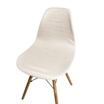 Capa de Cadeira Charles Eames Eiffel Pé Palito 1 Peça Malha Lisa
