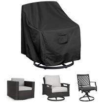 Capa de cadeira giratória WOMACO Patio impermeável 95x95x102cm