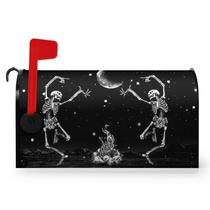 Capa de caixa de correio Dacawin 53x46 cm Magnética Impermeável para Halloween