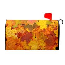 Capa de caixa de correio Granbey Fall Maple Leaves Magnetic 46x53cm