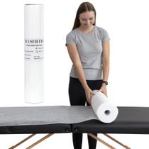 Capa de cama de massagem descartável MASERTIO 60 folhas/rolo Capa de cama de massagem descartável MASERTIO 60 folhas/rolo