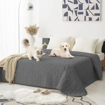 Capa de cama impermeável e antiderrapante para cães e cobertor para animais de estimação