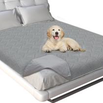 Capa de cama impermeável para cães Moonsea Non-Skid Bottom