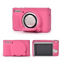 Capa de câmera de silicone MUZIRI KINOKOO para Canon SX740 rosa vermelha Capa de câmera de silicone MUZIRI KINOKOO para Canon SX740 rosa vermelha