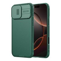 Capa de câmera deslizante verde Nillkin de 6,9" para iPhone 16 Pro Max