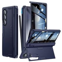 Capa de caneta Kaiiecal Slim Hinge Stand com privacidade para Samsung Z Fold 6