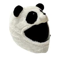 Capa de capacete de motocicleta Carbon Moto Gear Panda