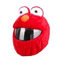 Capa De Capacete De Motocicleta De Animal Em Desenho Animado, Acessório Divertido De Proteção Para