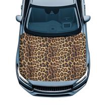 Capa de capô de carro Howilath Leopard Print à prova d'água universal Capa de capô de carro Howilath Leopard Print à prova d'água universal
