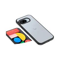 Capa De Carregamento Sem Fio Magnética Matte Clear Armor Magsafe Para Google Pixel 9a, Capa