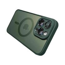 Capa De Carregamento Sem Fio Magsafe Matte Armor Para iPhone, Capa À Prova De Choque pro Max plus 11