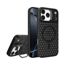 Capa De Carregamento Sem Fio MagSafe Para iPhone 17 16 15 14 13 12 11 pro Max Com Suporte De Lente E