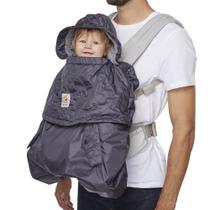 Capa de carrinho de bebê Ergobaby, carvão vegetal resistente a todas as intempéries Capa de carrinho de bebê Ergobaby, carvão vegetal resistente a todas as intempéries
