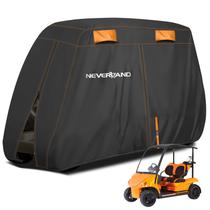 Capa de carrinho de golfe NEVERLAND 4 Passenger Waterproof 420D Capa de carrinho de golfe NEVERLAND 4 Passenger Waterproof 420D
