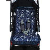 Capa de Carrinho MT - Nobreza Marinho com Cinza