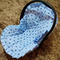 Capa de Carrinho para Bebê 100% Algodão Estampada - Mãe e Filho Enxovais