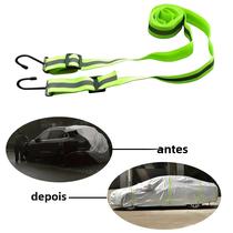 Capa De Carro Com Faixa Refletiva Personalizada, Elástica E Ajustável, Fácil De Instalar, Proteção Capa De Carro Com Faixa Refletiva Personalizada, Elástica E Ajustável, Fácil De Instalar, Proteção