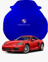 Capa de Carro de Porsche Cayman tecido Lycra Premium Capa de Carro de Porsche Cayman tecido Lycra Premium