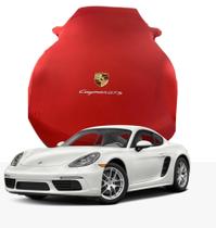 Capa de Carro de Porsche Cayman tecido Lycra Premium