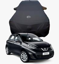 Capa de Carro Nissan March Tecido Lycra Premium