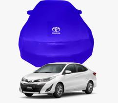 Capa de Carro Toyota Yaris Sedan Tecido Lycra Premium