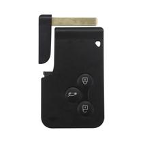 Capa De Cartão-Chave Inteligente Para Renault Clio Logan Megane Koleos Scenic 3 Botões Jingyuqin