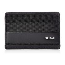 Capa de cartão Wallet TUMI Alpha Slim Slim Billfold preta Capa de cartão Wallet TUMI Alpha Slim Slim Billfold preta