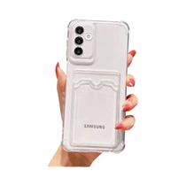 Capa De Carteira Transparente Para Samsung Galaxy S25 S24 S23 S22 S21 Ultra plus FE A54 A53 A13 A14