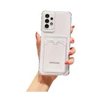 Capa De Carteira Transparente Para Samsung Galaxy Série a A53 A33 A73 A12 A35 A52 A72 A55 A23 A24