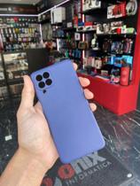Capa de celular Aveludada para Samsung M23 azul