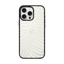 Capa de celular Case Tify Compact para iPhone 16 Pro Max Zebra