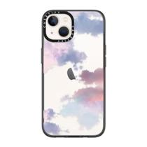 Capa de celular CASETiFY Compact para iPhone 14 Clouds Clear Black