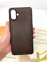Capa de celular compatível com Galaxy A07 Normal material sintético Cor:Marrom