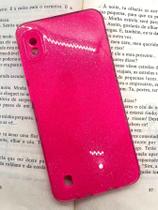 Capa de celular compatível com Galaxy A10 Normal Brilhante
