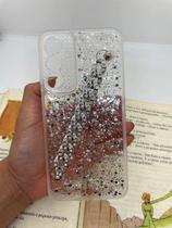 Capa de celular compatível com Galaxy A16 Diamond Cor:Prata