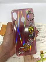Capa de celular compatível com Galaxy A20 e A30 Aurora