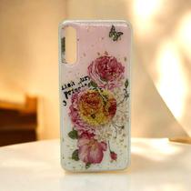 Capa de celular compatível com Galaxy A30S e A50 Flowers Capa de celular compatível com Galaxy A30S e A50 Flowers