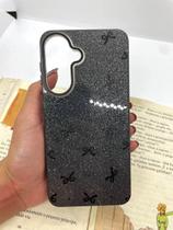 Capa de celular compatível com Galaxy A57 5G Laço Cor:Preto