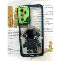 Capa de celular compatível com Galaxy M23 5G e M13 4G Astronauta Clear