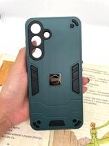 Capa de celular compatível com Galaxy S25 FE Protection Cor:Verde Escuro Capa de celular compatível com Galaxy S25 FE Protection Cor:Verde Escuro