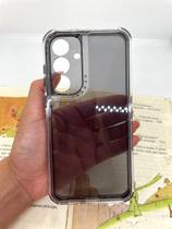 Capa de celular compatível com Galaxy S25 FE Space Dupla 2in1 Cor:Preto