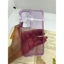 Capa de celular compatível com Galaxy S25 FE Space Dupla 2in1 Cor:Roxo