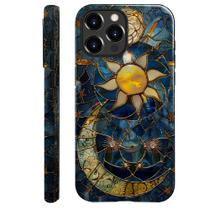 Capa de celular compatível com iPhone 14 Pro Max, design celestial à prova de choque Capa de celular compatível com iPhone 14 Pro Max, design celestial à prova de choque