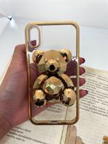 Capa de celular compatível com iPhone X e XS Bubba Cor:Dourado