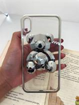 Capa de celular compatível com iPhone XS Max Bubba Cor:Prata