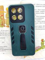 Capa de celular compatível com Moto Edge 60 Pro Defense Cor:Verde Escuro Capa de celular compatível com Moto Edge 60 Pro Defense Cor:Verde Escuro